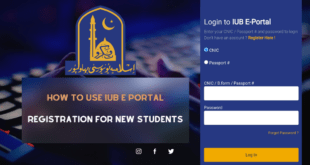 IUB E Portal