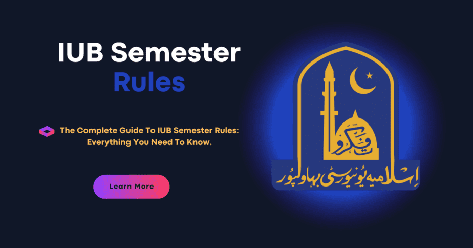IUB Semester Rules