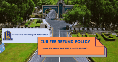 IUB Fee Refund Policy