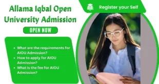 AIOU Admission